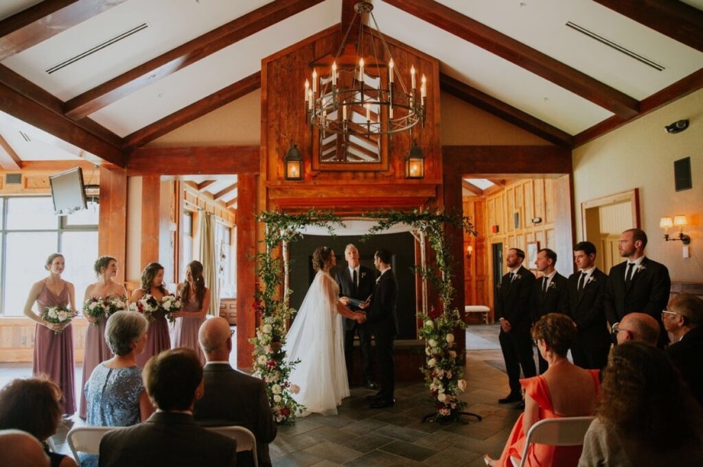 Michael & Kateri in the altar
